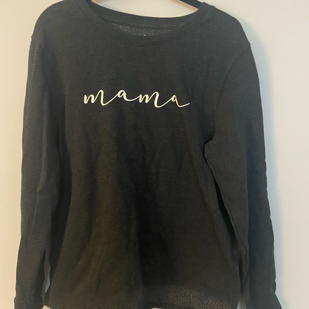 Grey 'Mama' Sweatshirt